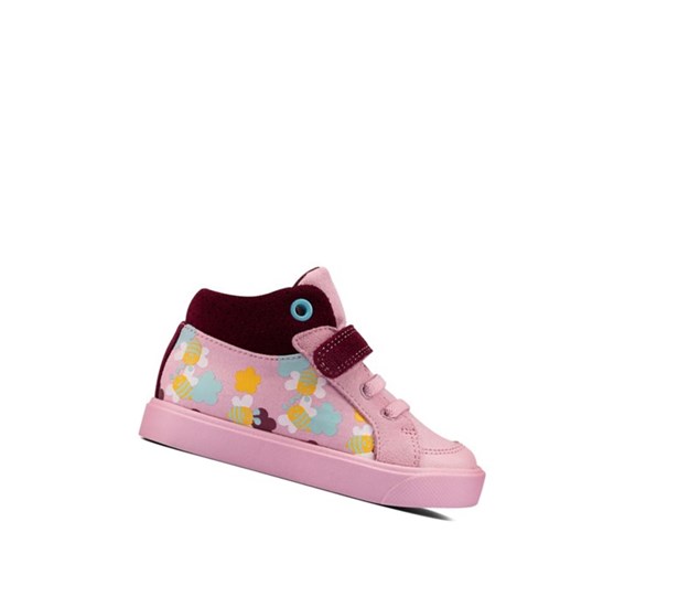 Chaussures Casual Clarks City Pop Fille Rose | BCVZ72634
