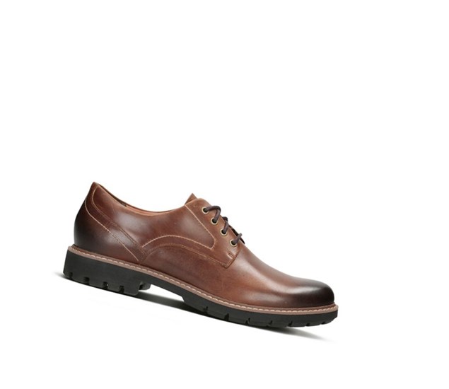 Chaussures Habillées Clarks Batcombe Hall Cuir Homme Marron Foncé | AXYU75864
